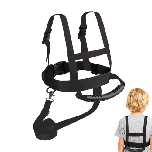 Supporto per aumentare la fiducia: dotata di trazione surround a 360 gradi, l'imbracatura da sci per bambini riduce al minimo gli impatti di collisione scorrevole, offrendo protezione delle articolazioni e della colonna vertebrale che aiuta i giovani studenti a godersi lo sci con maggiore sicurezza