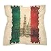 Italian Flag Italy Building Fashion Bandana for Women Headband Neckerchief Hair Headscarf Scarves