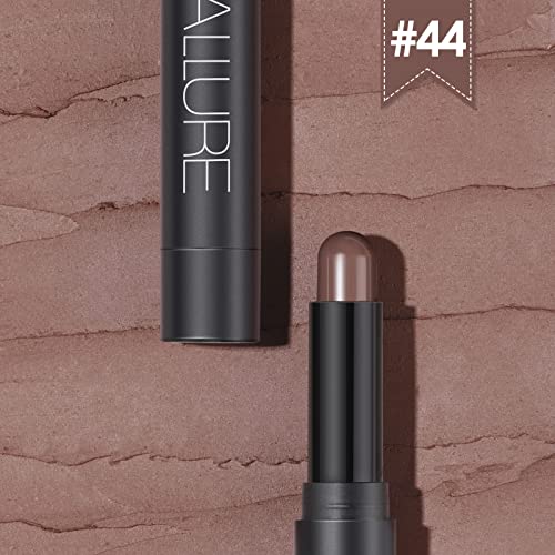 Focallure Shimmer And Matte Cream Eyeshadow Stick,Smooth Brilliant Eye Brightener Pencil,High Pigment Eye Highlighter Pen For Women,Long Lasting Waterproof Eye Shadow And Liners Makeup (Solo) #TOP2