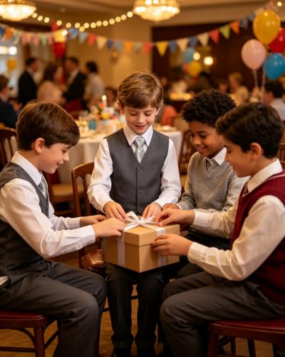 Image of Kids Vest for Boys Formal Suit Vests