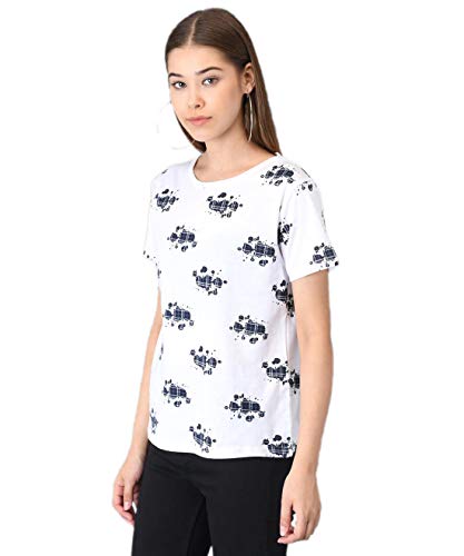 Image of KOTTY Women's Graphic Regular Fit T-Shirt