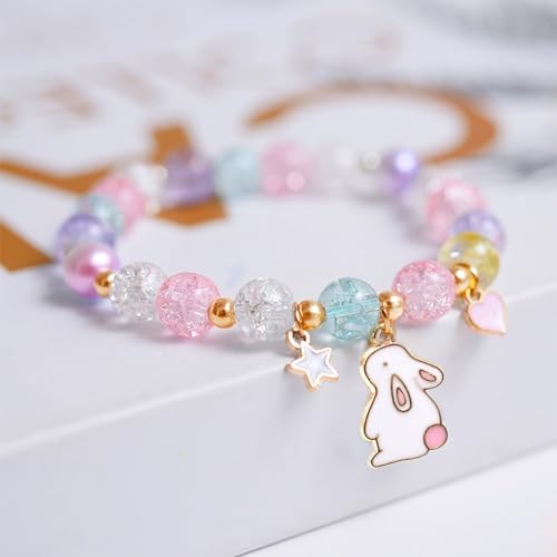 Easter Gifts for Girls, Easter Bunny Bracelets Basket Stuffers for Girls Teens3