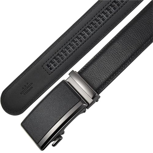 Plus Large Size Men's Belts Automatic Buckle Male Belt4