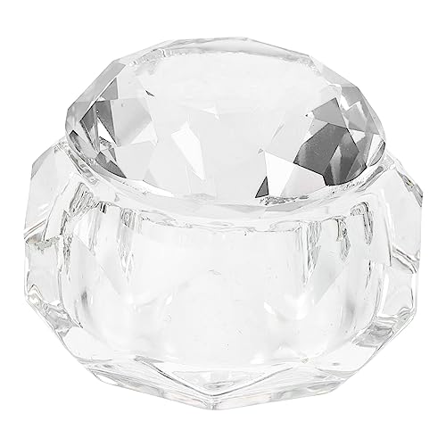 FOMIYES Nail Art Liquid Cup Sturdy Crystal Material for Professional Manicure Supplies