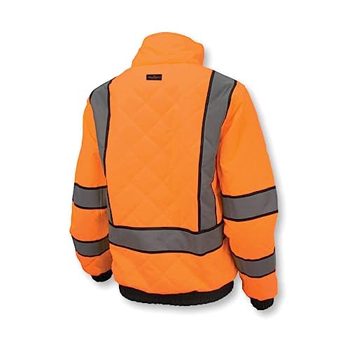 Hi-Vis Orange Safety Vest - Size XL