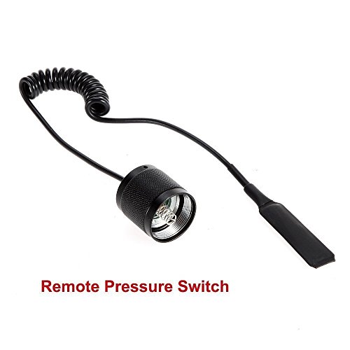 Windfire Remote Pressure Switch Pressure Tail Switch Wire Switch S2 A100 White Red Or Green Light Hunting Flashlight #TOP1