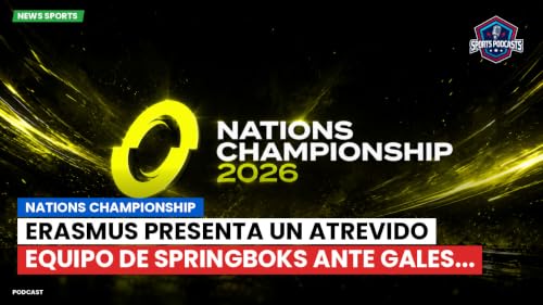 Erasmus presenta un atrevido equipo de Springboks ante Gales...