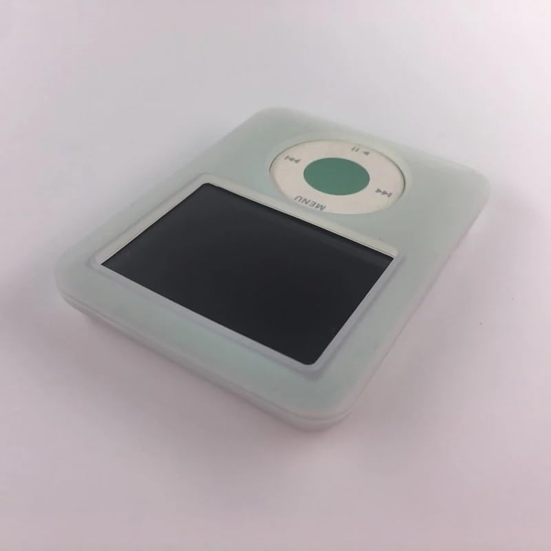 Soft Silicone Protective Skin Case Cover for iPod Nano 3 3rd (for Nano 3 Clear White)