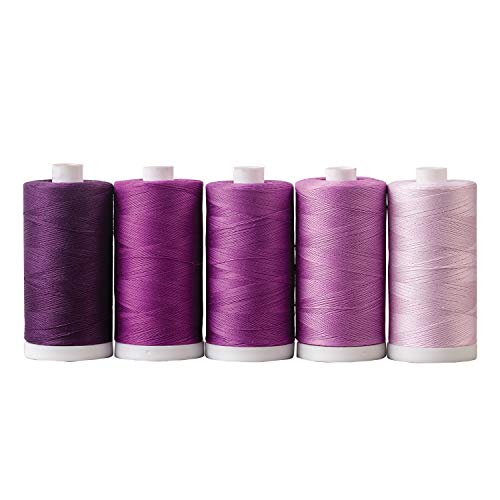 Connecting Threads 100% Cotton Thread Sets - 1200 Yard Spools
