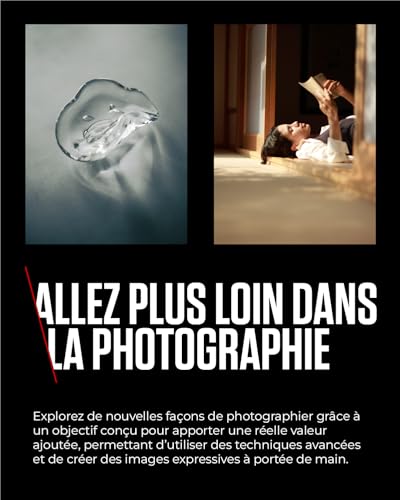 Objectif Hybride Canon RF STM 45 mm f1.2 16 pour Monture Canon RF - vue 8