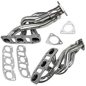 Stainless Steel Performance Exhaust Header Manifold For 2003-2006 Nissan 350Z Z33, 2003-2007 Infiniti G35,3.5L VQ35DE,2004 2005