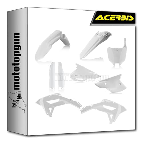 Kit cache carenage blanc pour restaurer votre Honda CRF 450 RX 21-22