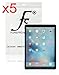 Produktbild Forefront Cases® Displayschutzfolie für Apple iPad Pro 12.9 WiFi 128 GB Gold - 12,9" Tablet Schutzfolie Screen Protector (Packung mit 5)