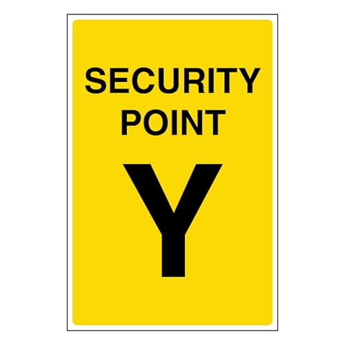Point de sécurité en Y 400 x 600 mm pour sécuriser les zones de rassemblement