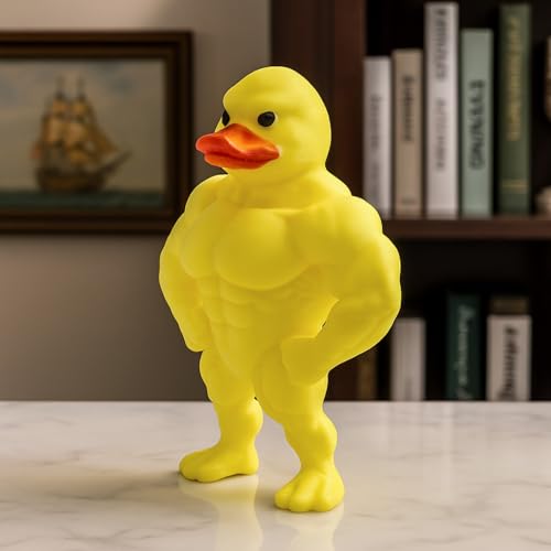Figurilla de Pato Musculoso Novabright 7x6x2.5 cm miniatura 5