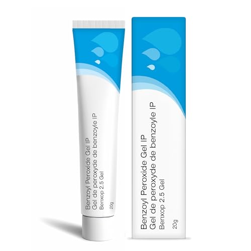 SALVE Benxop Benzoyl Peroxide 2.5% Pimples Cream 20gm (0.70 Oz)