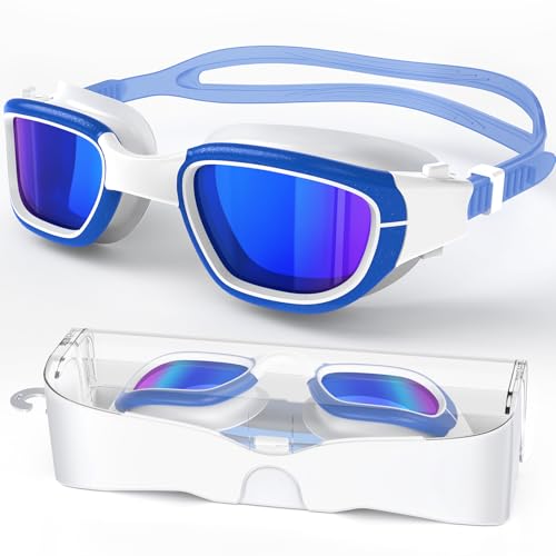 Lunettes de natation polarisées de haute qualité avec étui protecteur