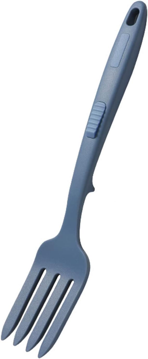 Flexible Fork Silicone Cooking Forks Big Kitchen Salad Forks Texture Kitchen Accessories for Cooking Flexible