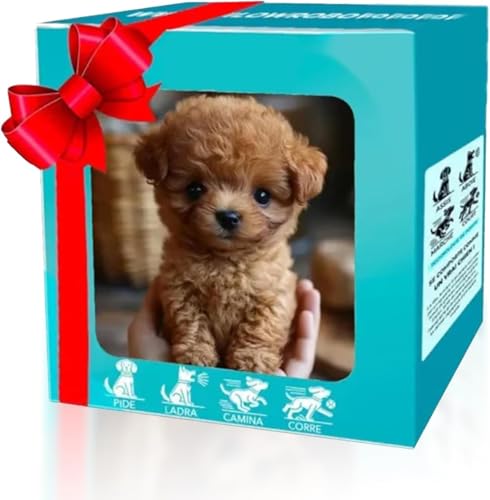 JASTT 2025 New Robot Dog - Smart Realistic Robotic Puppy That Acts Dog, Interactive Robotic Pet That Sits, Barks, Walks & Runs Tail Wagging Electronic Interactive Dogs