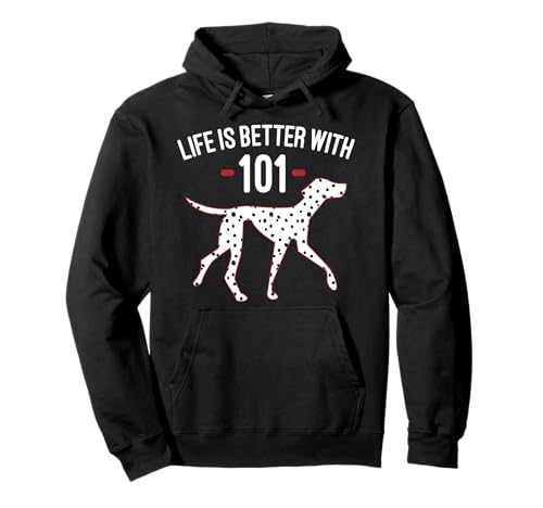 Disney 101 Dalmatiner Life Is Better With 101 Pullover Hoodie