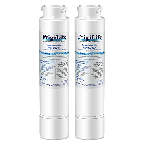 Image of RWF5800A Refrigerator Water Filter Replacement for Frigidaire EPTWFU01 EWF02 Pure Source Ultra II, PureSource Ultra 2, SCWFTCTO, GP006, EPTWFUO1, MR022, JO22, BO022, TH-01, DE022, 1007 2PACK