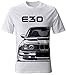Produktbild E30 M3 Motorsport T-Shirt - - Tuning Drift Old School (L, Weiß)