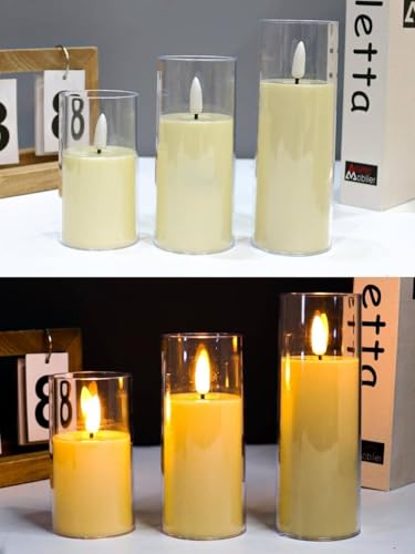 Image of SATYAM KRAFT 6 Set (18 Pcs) LED Tea Light Candles | Flameless, Smokeless, Unscented | for Gifting, Home Decor, Room Decoration Lights, Balcony & Festival, Wedding Decoration Items (6 Set)