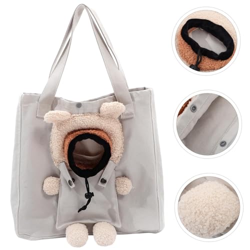 Bolsa de transporte para perros de lona ligera para compartir contigo paseos, viajes y compras 8
