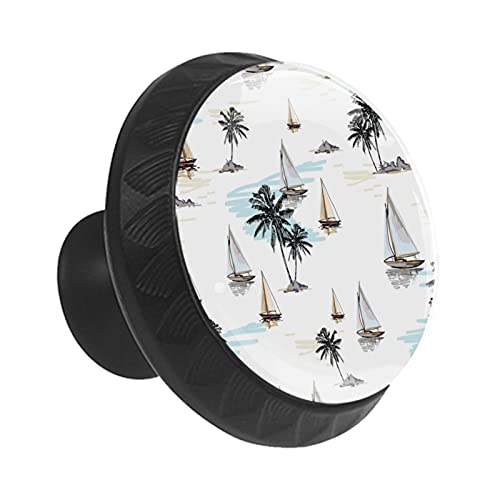 Boutons de tiroir en noix de coco 35 mm lot de 12 poignées pour commode
