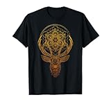 Sacred Deer Geometry Spirit Pattern