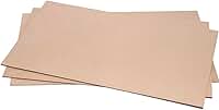 Placa Mdf Cru 28x20 Chapa Mdf 50 Unidades Quadro Multiuso Artesanato Retangular