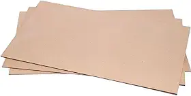 Placa Mdf Cru 28x20 Chapa Mdf 50 Unidades Quadro Multiuso Artesanato Retangular