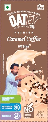 Image of Oatey Assorted Variety Pack - 8-Pack, Includes Barista, Millet (1 each), Chocolate, Coffee and Kesar Badam Oat Milk(2 each) - Unsweetened, Dairy Alternative, Heart-Friendly, Eco-Friendly inch