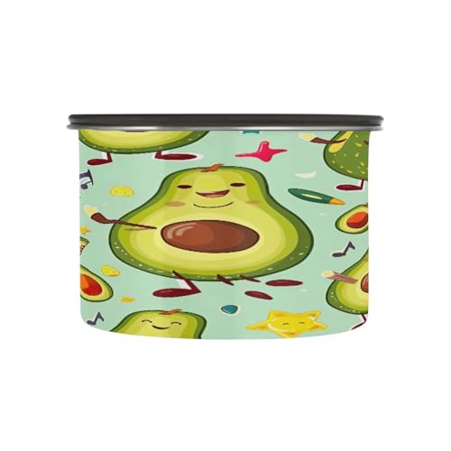 Contenedor de almacenamiento hermético para café Qilmy 17oz acero inox.