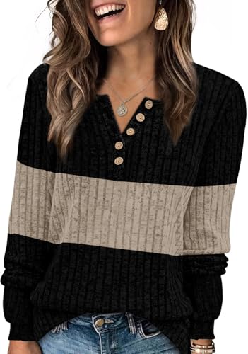 Image of XIEERDUO Sweater for Women Winter Clothing Long Sleeve Shirts Fall Fashion Must Haves Comfiest Airport Outfits Trendy
