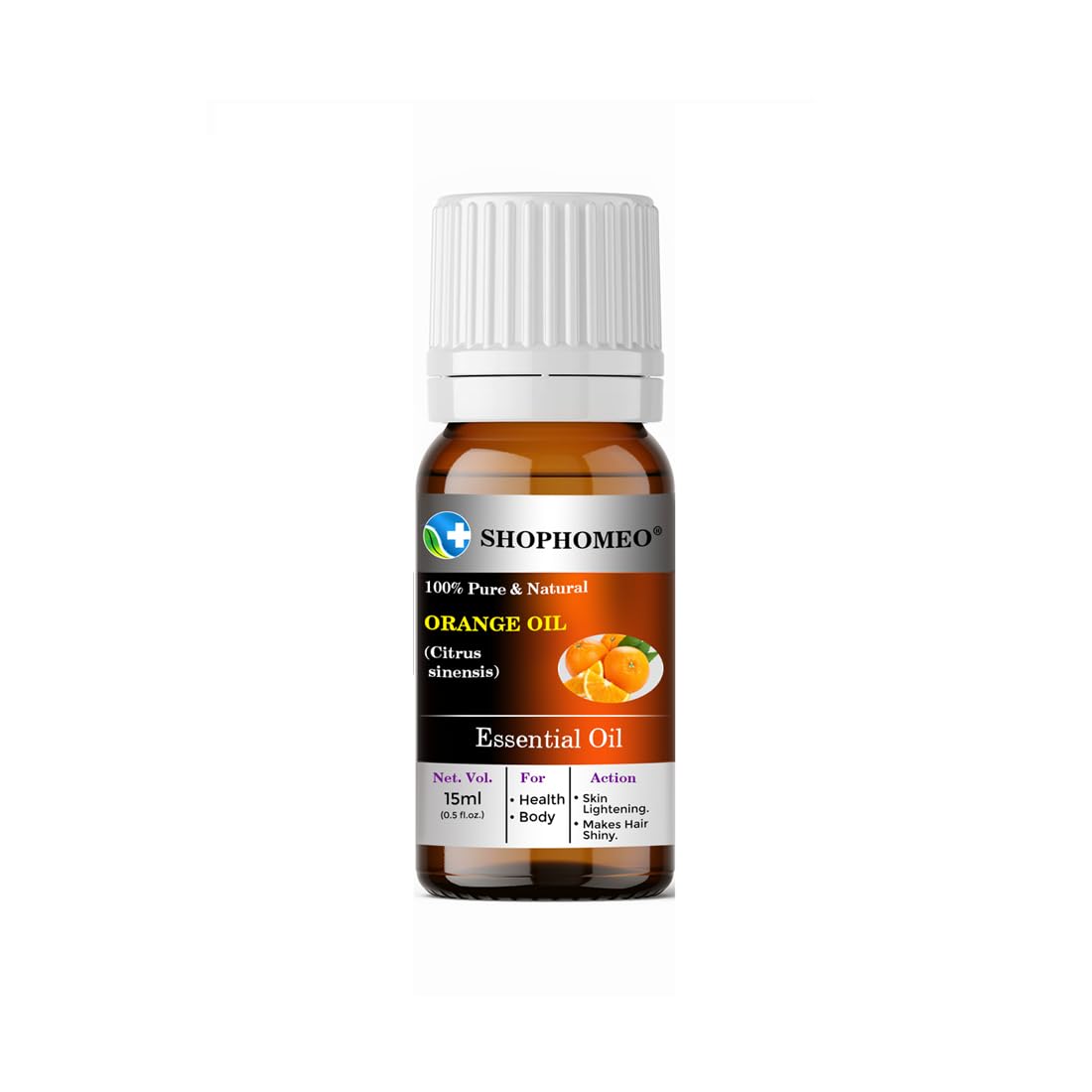 Shophomeo® ORANGE Oil 15 ML - 100% Pure & Natural Essential Oil for Hair, Skin, Aromatherapy, Massage, and More..-picture-49