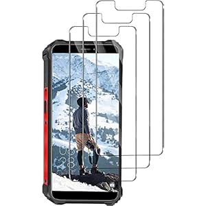 Quanen Electronic Protector de Pantalla para Oukitel WP5, [3 Unidades] Cristal Templado para Oukitel WP5,Vidrio templado 9H,Sin Burbujas, Alta Definicion,Anti-Arañazos
