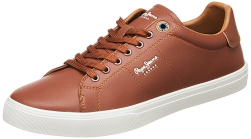 Image of PEPE JEANS Mens Low-Cut Anti-Skid Cupsole Sneakers