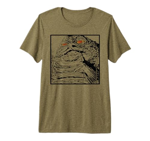 T-shirt Star Wars Jabba the Hutt haut manches courtes homme femme imprimé original
