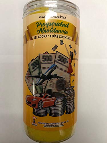 Prosperity & Abundance (Prosperidad Y Abundancia) 14 Day Prepared Scented Candle in Glass