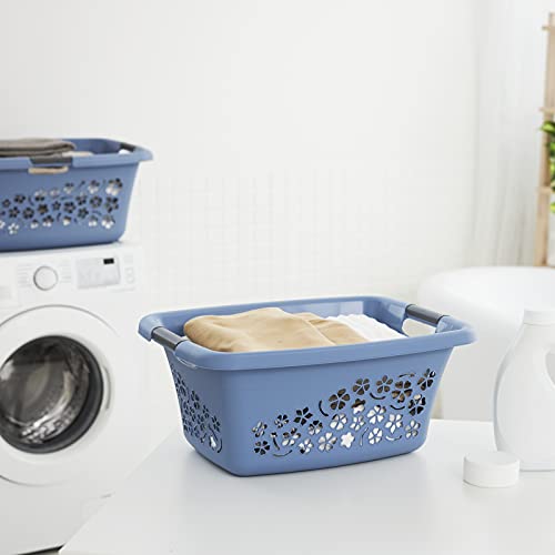 Panier à linge 25l Rotho avec 2 poignées ergonomiques robustes