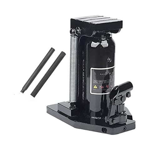 Toe Jack Lift Hydraulic Lifting Machine Toe Jack Lift Hydraulic Toe Jack Heat-Treated Steel Base 11000LB/5500LB (5/2.5 Ton) Spreading Machine Oil Rigging Cover
