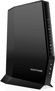 NETGEAR Nighthawk CAX30S WiFi 6 Modem Router Combo - DOCSIS 3.1 AX2700 up to 2.7Gbps - Xfinity Spectrum Cox Compatible w/ NETGEAR Armor
