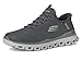 Skechers Men's Glide-Step Noxus Hands Free Slip-in Sneaker, Charcoal, 8.5 Wide