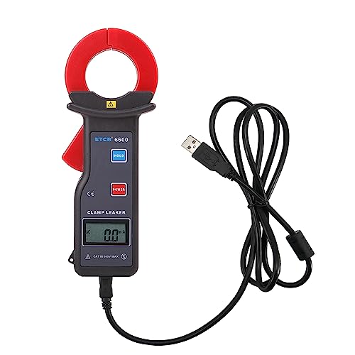 Pince de fuite de courant alternative ETCR6600 avec USB pour sécuriser les circuits de la maison