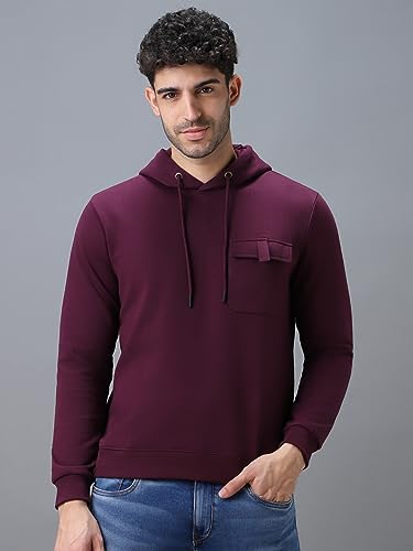 Image of Urbano Fashion Men Polycotton Hooded Sweatshirt