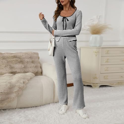 Pantalon large manches longues femmes pour silhouette élancée - 4