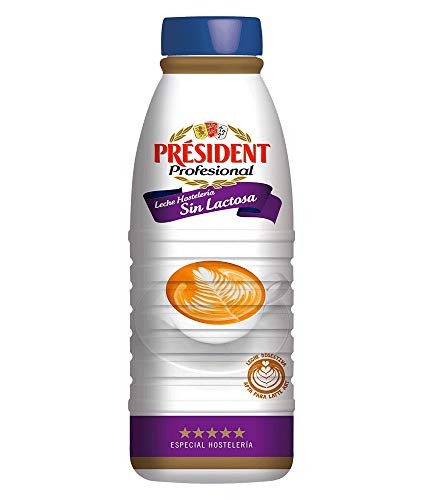 LECHE SIN LACTOSA PRESIDENT PET 1L (6 BOTELLAS)