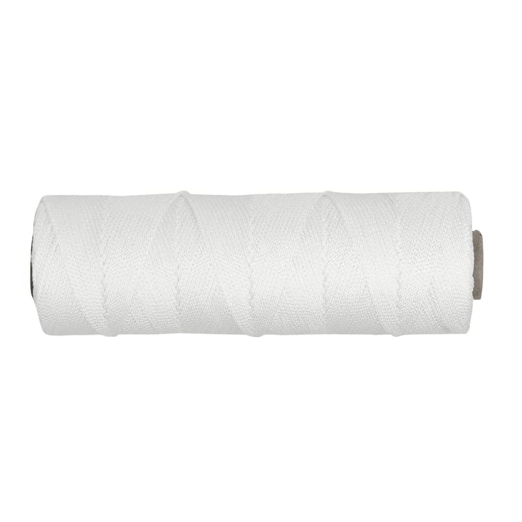 SGT KNOTS#18 Braided Mason Line - Nylon Masonry String, DIY Projects, Crafting, Commercial, & Gardening (500ft, White)