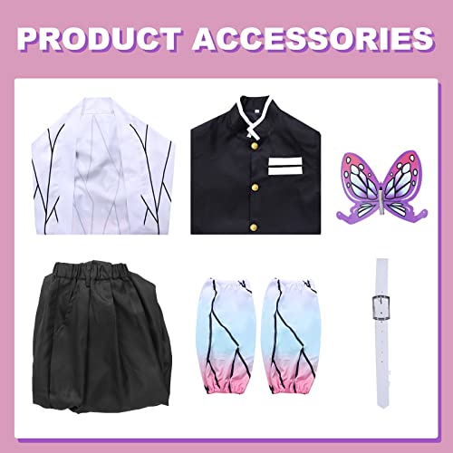Amycute Tanjiro Cosplay Shinobu Cosplay Adult Nezuko Zenitsu Giyuu Kimono Cosplay for Halloween Anim